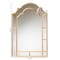 Baxton Studio Bedivere Modern Glam and Luxe Antique Goldleaf Metal Accent Wall Mirror 229-13068-ZORO - alternate 4